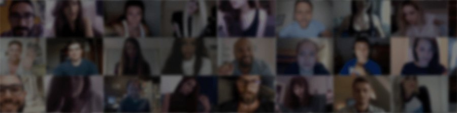 Online community mosaic
